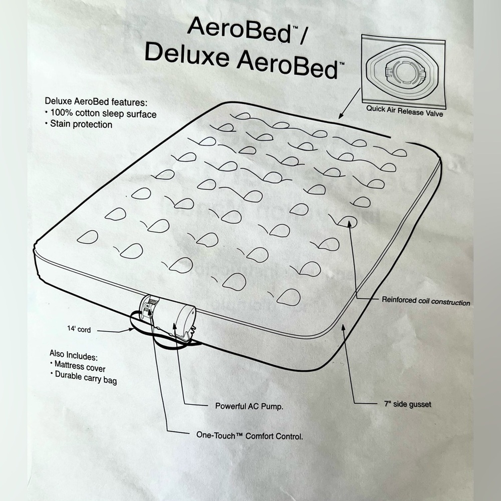 Aero “Deluxe AeroBed” - Picture 4 of 5
